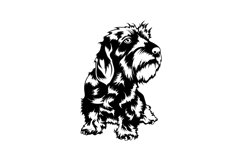 Wirehaired Dachshund Svg/Png/Jpg/Ai/Vector purebred breed Product Image 2