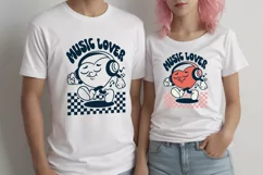 love music, music lover, valentine svg & sublimation Product Image 2