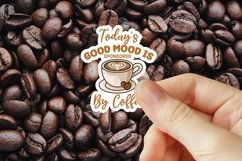 Coffee quotes sticker printable, funny coffee Product Image 2