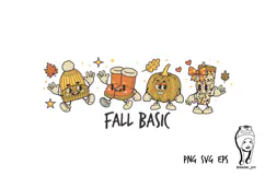 Vintage character cute fall basic Product Image 1