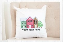 christmas houses bundle, sublimation png Product Image 2