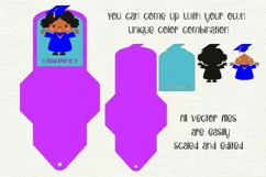 Cute Girl | Graduation Gift Card Holder | Paper Craft Product Image 2