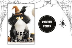 Kids Halloween Garden Flag Design, Halloween Welcome Flag Product Image 2