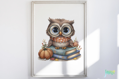 Cute Halloween Fall Animal Sublimation Clipart Product Image 5