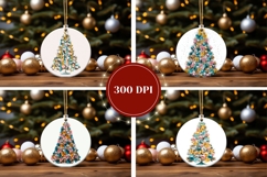 Cartoon Christmas Bows Ornaments, Christmas Tree Ornament Product Image 2