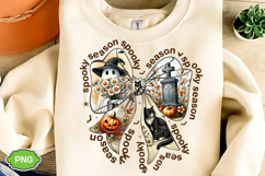Spooky Season PNG, Halloween Brushstroke Sublimation PNG Product Image 2