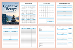 2027 Cognitive Therapy Journal | CBT Workbook &amp; Mental Product Image 2