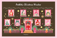 Pink Christmas Glass Can Wrap PNG, Coquette Cup Wrap Product Image 2