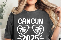 Cancun 2025 Svg, Summer Svg, Beach, Mexico Vacation Shirt Product Image 4