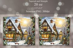 Christmas Tumbler Sublimation | Winter Tumbler Wrap Product Image 2