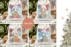 Christmas Tiger Santa Sack, Winter Santa Sack Designs Product Image 2
