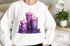 Purple Witch Sublimation Clipart Product Image 2