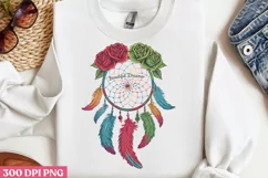Beautiful Dreams PNG, Dreamcatcher Sublimation PNG Product Image 1