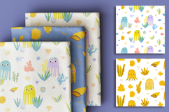 Under the Sea Nautical Collection Hand-Drawn PNG Product Image 17