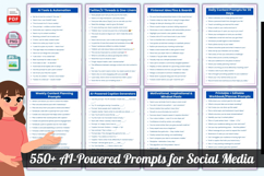 Ultimate 550 AI-Powered Prompts Product Image 2
