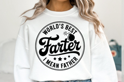 World&#039;s best farter I mean Father svg | Shirt Svg Product Image 2