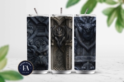 Gargoyle Stone Pattern | Gothic Architecture Texture Product Image 2