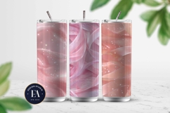 Sparkly Ribbon Texture | Pink Sheer Ribbon Pattern Product Image 2