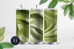 Matcha Liquid Marble, Green Abstract Swirl Digital Paper Product Image 2