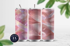 Sparkly Ribbon Texture | Pink Sheer Ribbon Pattern Product Image 2