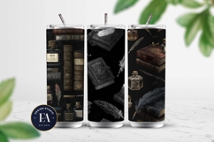 Vintage Book Quills Pattern | Dark Academia Paper Product Image 2