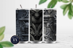 Gargoyle Stone Pattern | Gothic Architecture Texture Product Image 2