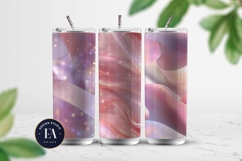 Sparkly Ribbon Texture | Pink Sheer Ribbon Pattern Product Image 2