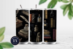 Vintage Book Quills Pattern | Dark Academia Paper Product Image 2