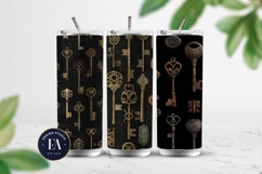 Antique Keys Pattern | Gothic Vintage Texture Product Image 2