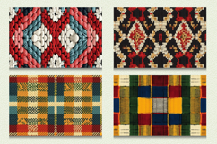 Crochet Knitted Plaid Cutting Boards sublimation Design Product Image 2