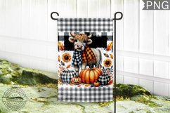 Fall Garden Flag Sublimation - Garden Flag PNG Design Product Image 1