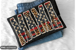 Patriotic Mama PNG | Memorial Day PNG | Fourth of July PNG Product Image 1