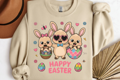 Happy easter PNG, Coquette Easter Day Sublimation PNG Product Image 2