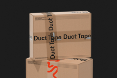Parcel Boxes &amp; Duct Tapes Mockup Product Image 2