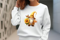 Sunflower Gnomes Sublimation Clipart Bundle Product Image 4