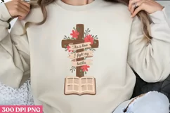 This is how i fight PNG, Christian Jesus Sublimation Product Image 3
