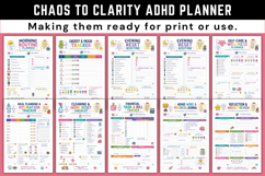 Chaos to Clarity ADHD Planner Product Image 2