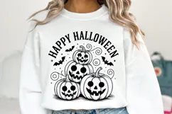 Happy Halloween Svg | Halloween Svg | Shirt Svg Product Image 1