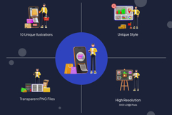 Business Cash Flow Management 3D Illustration Pack Product Image 2