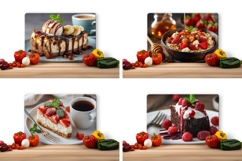Strawberry Cheesecake Cutting Board, Cheesecake PNG Product Image 2