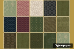 Classic Damask Digital Paper Pack Product Image 2