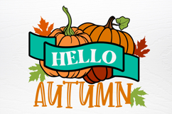 Rustic Fall Farmhouse Sign SVG Product Image 2