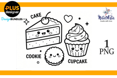 Kawaii Treats: Super Cute Coloring Fun Product Image 1