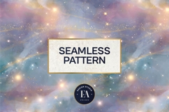 Pastel Mist Sparkle Digital Paper, Dreamy Galaxy Texture Product Image 3