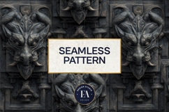 Gargoyle Stone Pattern | Gothic Architecture Texture Product Image 3