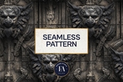 Gargoyle Stone Pattern | Gothic Architecture Texture Product Image 3