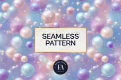 Pastel Pearl Sparkle Pattern | Dreamy Coquette Texture Product Image 3
