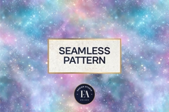 Pastel Mist Sparkle Digital Paper, Dreamy Galaxy Texture Product Image 3