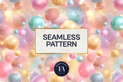 Pastel Pearl Sparkle Pattern | Dreamy Coquette Texture Product Image 3