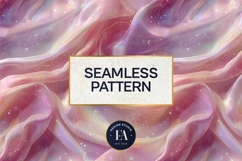 Iridescent Silk Digital Paper, Holographic Satin Texture Product Image 3